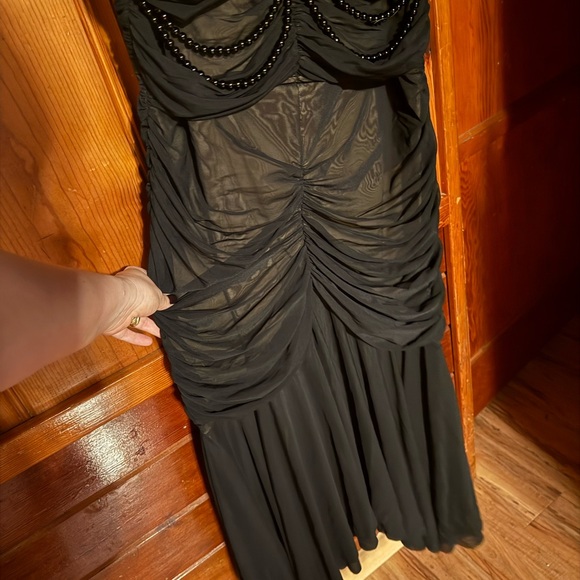 Mummy Ruched Illusion Dress XL - Picture 3 of 6